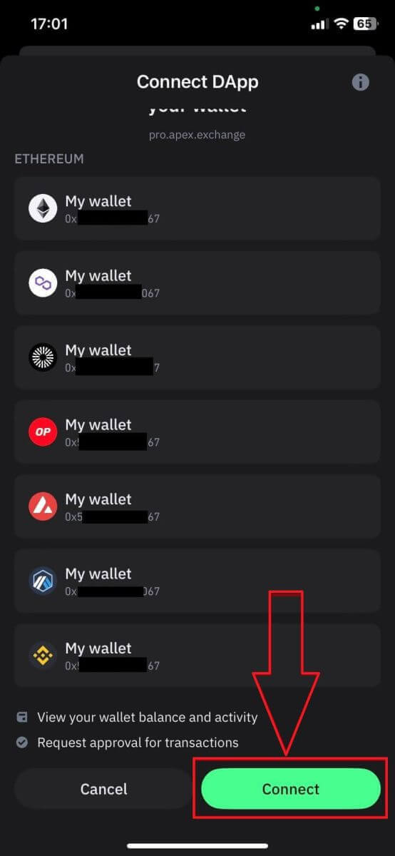Cómo conectar Wallet e intercambiar criptomonedas en ApeX Cómo conectar Wallet e intercambiar criptomonedas en ApeX