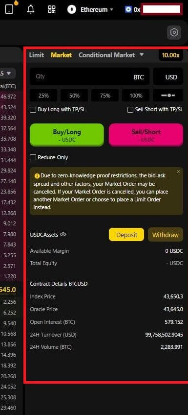 Cómo conectar Wallet e intercambiar criptomonedas en ApeX Cómo conectar Wallet e intercambiar criptomonedas en ApeX