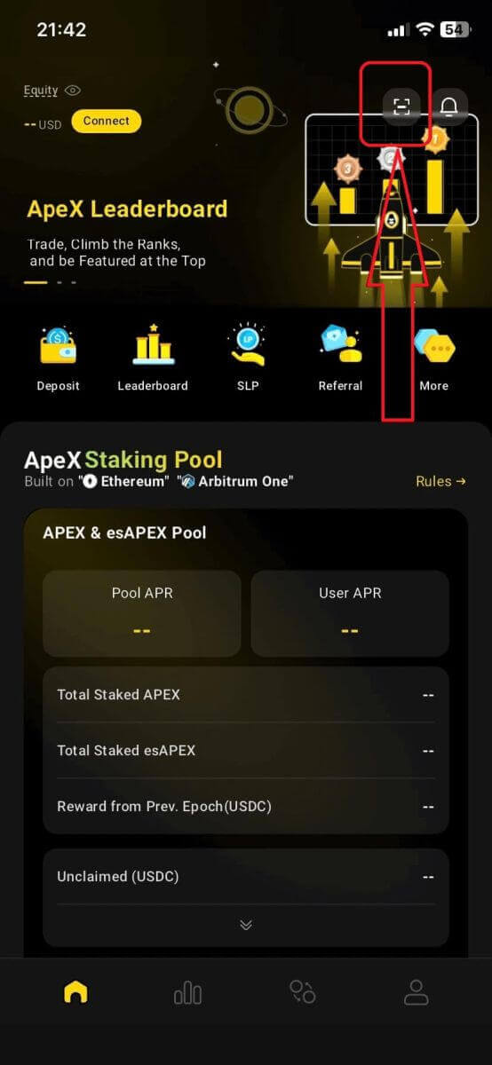 Mokhoa oa ho hokela Wallet ho ApeX App Mokhoa oa ho hokela Wallet ho ApeX App
