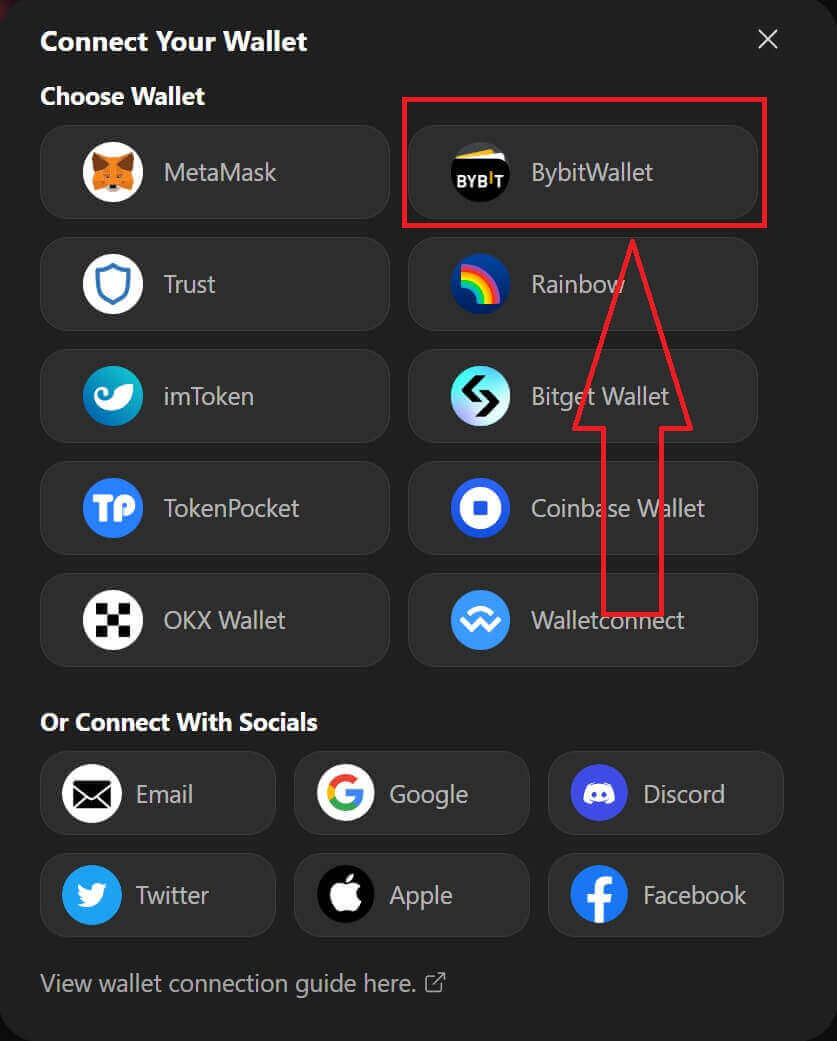 Ungaxhuma kanjani i-Wallet ku-ApeX usebenzisa i-BybitWallet Ungaxhuma kanjani i-Wallet ku-ApeX usebenzisa i-BybitWallet