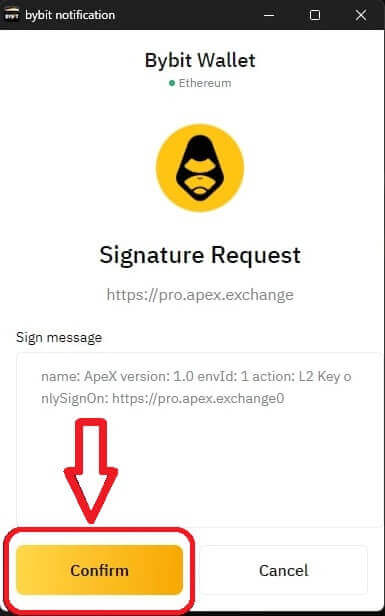 Ungaxhuma kanjani i-Wallet ku-ApeX usebenzisa i-BybitWallet Ungaxhuma kanjani i-Wallet ku-ApeX usebenzisa i-BybitWallet